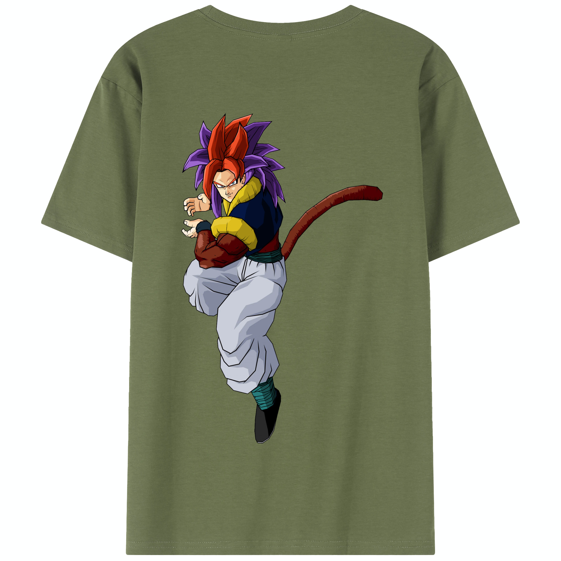 （画像用） ドラゴンボール DRAGON BALL 綿100％半袖Tシャツ（背面プリント）